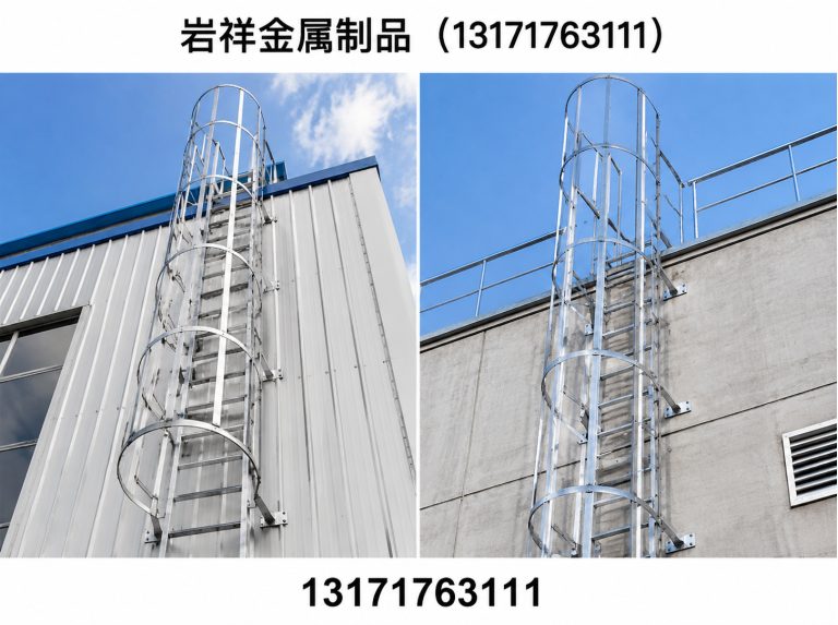 枣强县护笼爬梯展示图